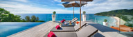 Malaiwana Villa M - Sun loungers pool deck